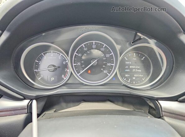 JM3KFBCM1K1513165 2019 MAZDA CX-5 Blue Սարքավորումների վահանակի տեսք