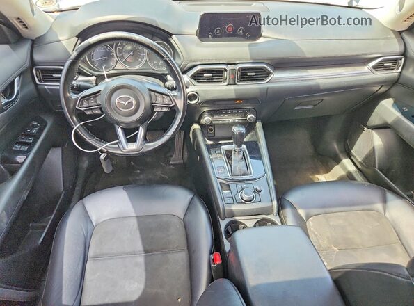 JM3KFBCM1K1513165 2019 MAZDA CX-5 Blue Առջևի վահանակի տեսք