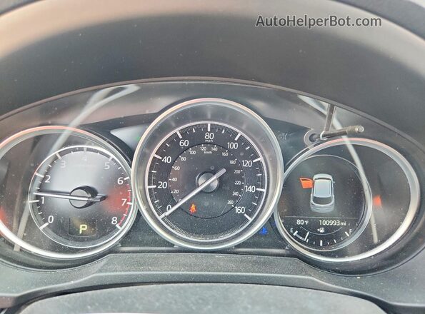 JM3KFBCM1L0731663 2020 MAZDA CX-5 Серебряный Вид щитка приборов