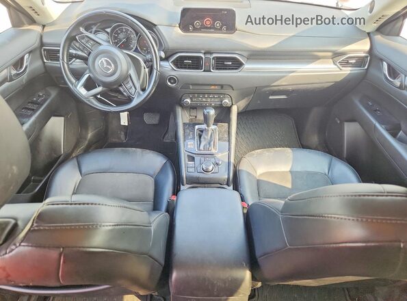 JM3KFBCM1L0731663 2020 MAZDA CX-5 Серебряный Вид панели приборов