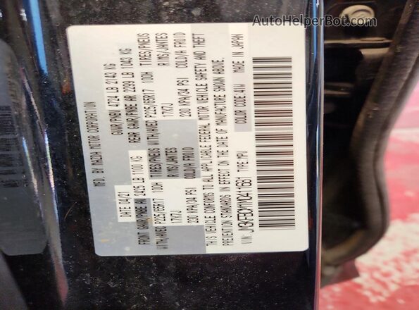 JM3KFBCM1M0411681 2021 MAZDA CX-5 Black Widok naklejki z numerem VIN