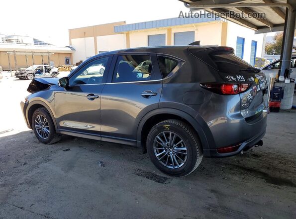 JM3KFBCM1M0445457 2021 MAZDA CX-5 Gray Trasero izquierdo