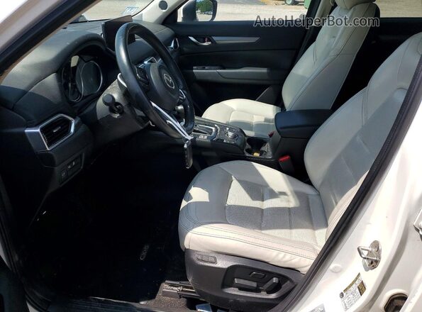 JM3KFBCM1M1385982 2021 MAZDA CX-5 White Vista interior delantera
