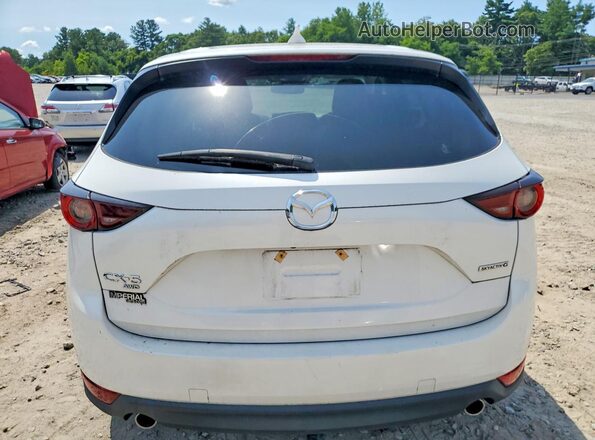 JM3KFBCM1M1385982 2021 MAZDA CX-5 White Vista trasera