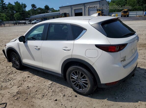 JM3KFBCM1M1385982 2021 MAZDA CX-5 White Trasero izquierdo