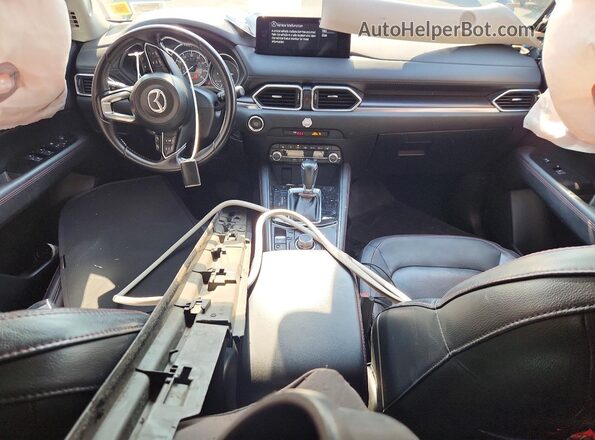 JM3KFBCM1N1560667 2022 MAZDA CX-5 Синий Вид панели приборов