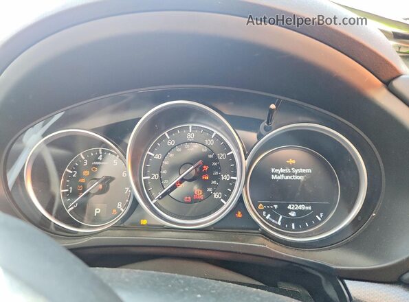 JM3KFBCM1N1560667 2022 MAZDA CX-5 Синий Вид щитка приборов