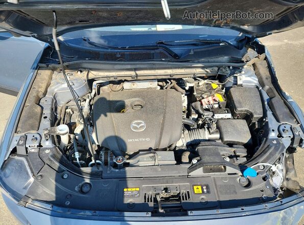 JM3KFBCM1N1560667 2022 MAZDA CX-5 Синий Вид подкапотного пространства