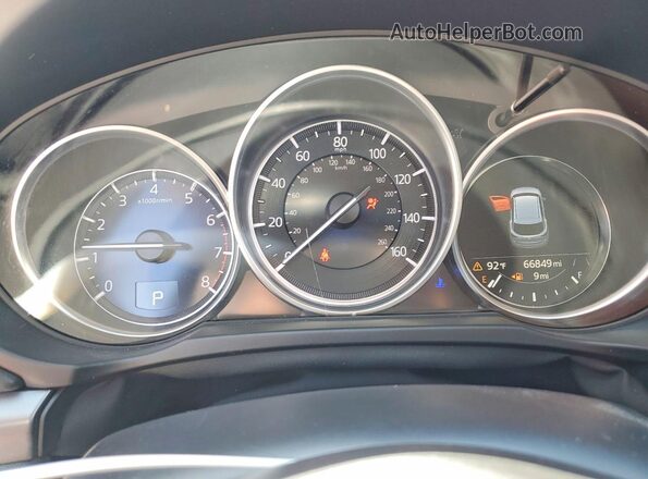 JM3KFBCM1P0139007 2023 MAZDA CX-5 Silver Widok zestawu wskaźników