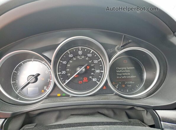 JM3KFBCM1P0233176 2023 MAZDA CX-5 Серый Вид щитка приборов