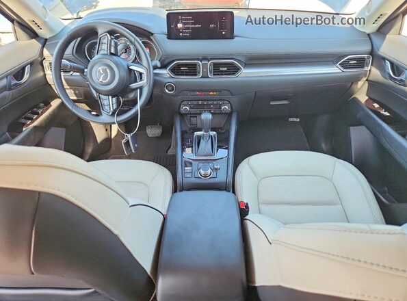 JM3KFBCM1S0693947 2025 MAZDA CX-5 Blue Vista del salpicadero