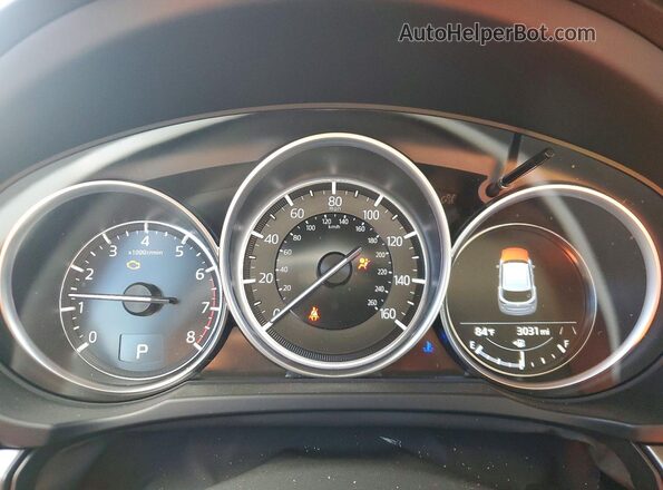 JM3KFBCM1S0798746 2025 MAZDA CX-5 Blue Вид щитка приладів
