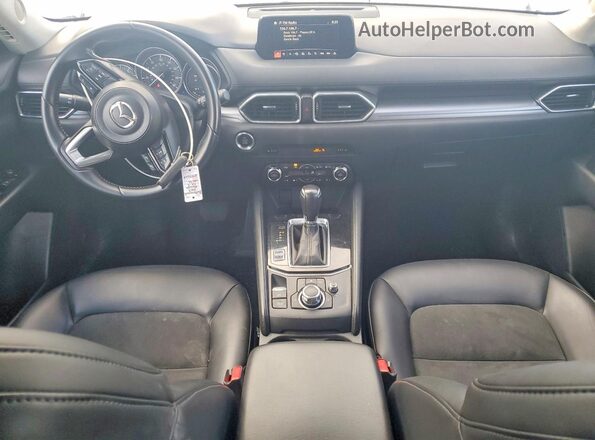 JM3KFBCM2J0403228 2018 MAZDA CX-5 White Вид панелі приладів