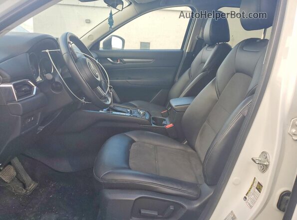 JM3KFBCM2J0403228 2018 MAZDA CX-5 White Вид салону спереду