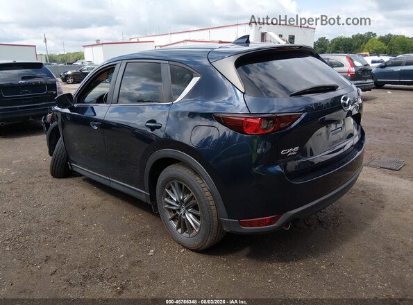 JM3KFBCM2K1589672 2019 MAZDA CX-5 Blue Trasero izquierdo