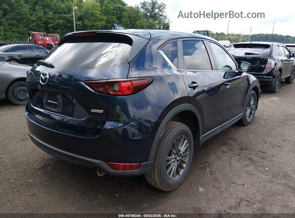 JM3KFBCM2K1589672 2019 MAZDA CX-5 Blue Trasero derecho