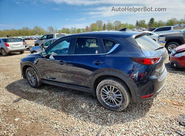 JM3KFBCM2L1741998 2020 MAZDA CX-5 Blue Trasero izquierdo