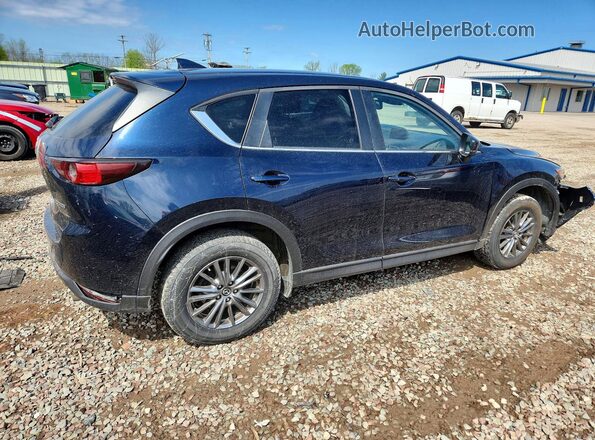 JM3KFBCM2L1741998 2020 MAZDA CX-5 Blue Trasero derecho