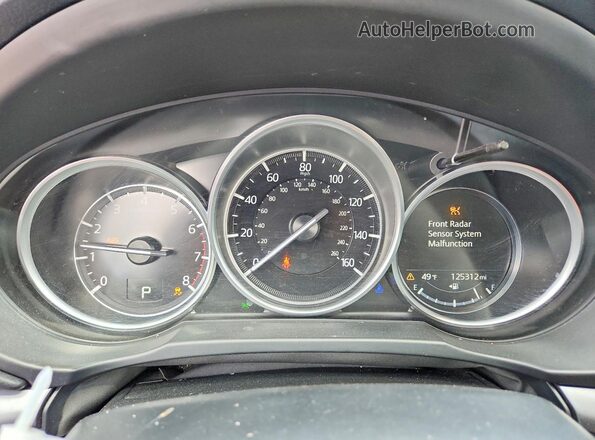 JM3KFBCM2L1741998 2020 MAZDA CX-5 Blue Vista del cuadro de instrumentos