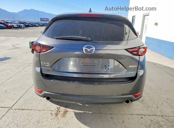 JM3KFBCM2M0341916 2021 MAZDA CX-5 Gray უკანა ხედი