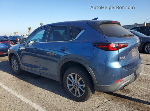 JM3KFBCM2N0553569 2022 MAZDA CX-5 Blue Rear left