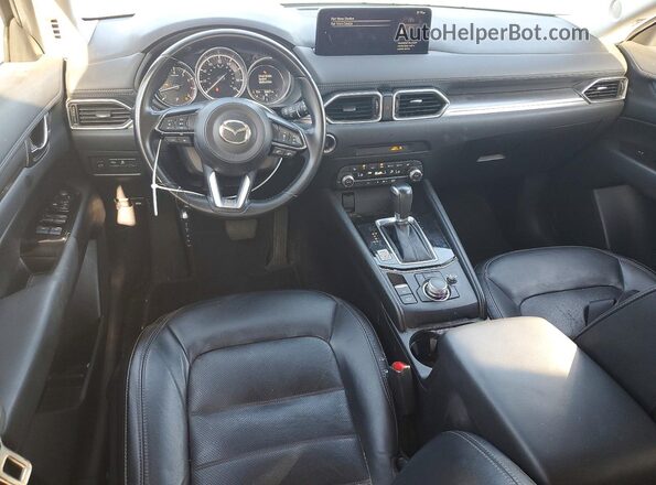 JM3KFBCM2N0553569 2022 MAZDA CX-5 Blue Dashboard view