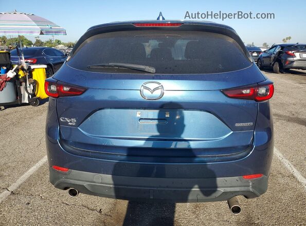 JM3KFBCM2N0553569 2022 MAZDA CX-5 Blue Rear view