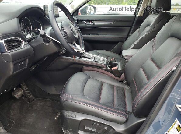 JM3KFBCM2N0640811 2022 MAZDA CX-5 Серый Вид салона спереди