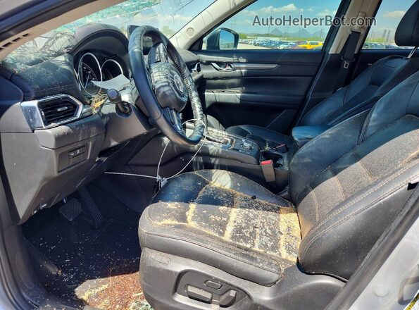 JM3KFBCM2N0646124 2022 MAZDA CX-5 Silver Widok wnętrza z przodu