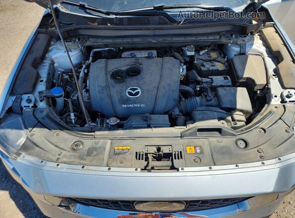 JM3KFBCM2N0646124 2022 MAZDA CX-5 Silver Widok wnętrza z tyłu