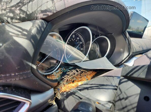 JM3KFBCM2N0646124 2022 MAZDA CX-5 Silver Widok zestawu wskaźników