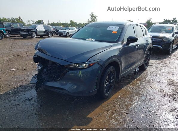 JM3KFBCM2N1624795 2022 MAZDA CX-5 Синий Передняя левая четверть