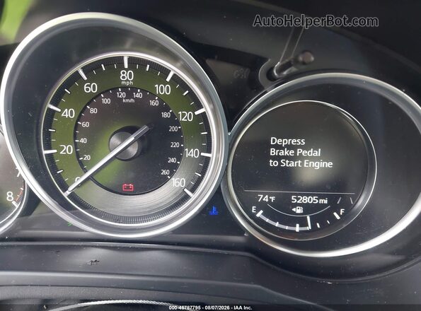 JM3KFBCM2N1624795 2022 MAZDA CX-5 Синий Вид задних сидений