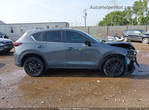 JM3KFBCM2N1624795 2022 MAZDA CX-5 Синий Вид задней части салона