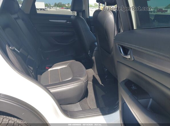 JM3KFBCM2P0194663 2023 MAZDA CX-5 White VIN კოდის სტიკერის ხედი