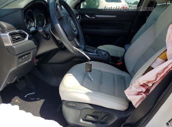 JM3KFBCM2P0233784 2023 MAZDA CX-5 White Սալոնի դիմացի տեսք