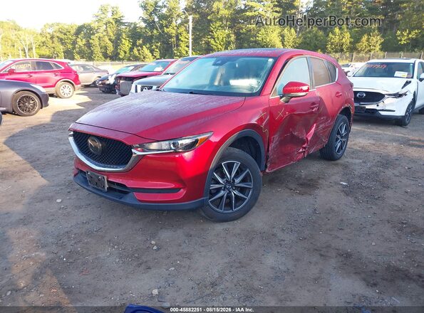JM3KFBCM3J0315837 2018 MAZDA CX-5 Red Przód lewy
