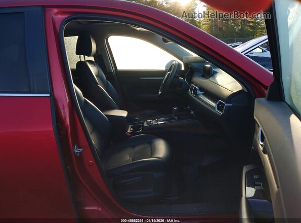 JM3KFBCM3J0315837 2018 MAZDA CX-5 Red Widok wnętrza z przodu