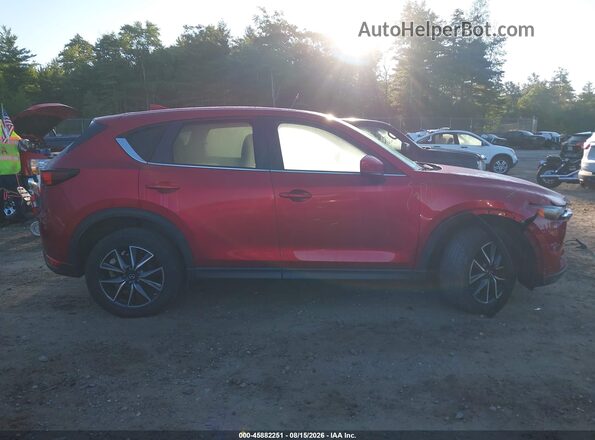 JM3KFBCM3J0315837 2018 MAZDA CX-5 Red Widok wnętrza z tyłu