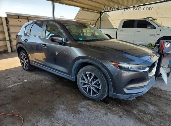 JM3KFBCM3J0345372 2018 MAZDA CX-5 Gray Առջևի աջ