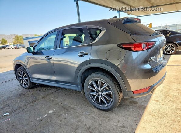 JM3KFBCM3J0345372 2018 MAZDA CX-5 Gray Հետևի ձախ