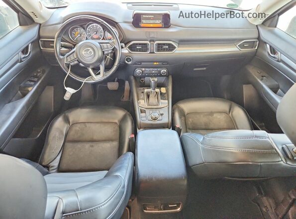 JM3KFBCM3J0345372 2018 MAZDA CX-5 Gray Առջևի վահանակի տեսք
