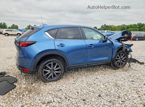 JM3KFBCM3J0428543 2018 MAZDA CX-5 Blue Задня права чверть