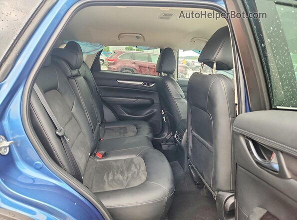 JM3KFBCM3J0428543 2018 MAZDA CX-5 Blue Вид задніх сидінь