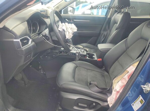 JM3KFBCM3J0428543 2018 MAZDA CX-5 Blue Вид салону спереду