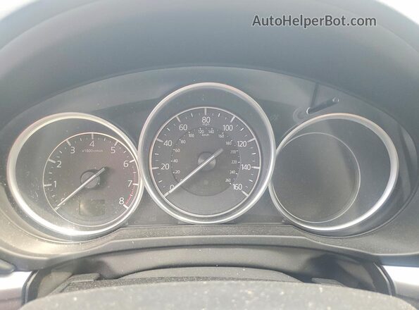 JM3KFBCM3J0428543 2018 MAZDA CX-5 Blue Вид щитка приладів