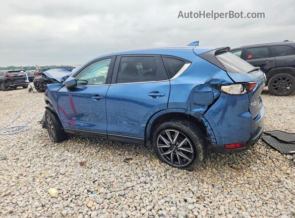 JM3KFBCM3J0428543 2018 MAZDA CX-5 Blue Задня ліва чверть