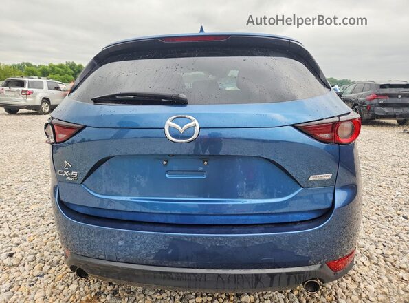 JM3KFBCM3J0428543 2018 MAZDA CX-5 Blue Вид ззаду