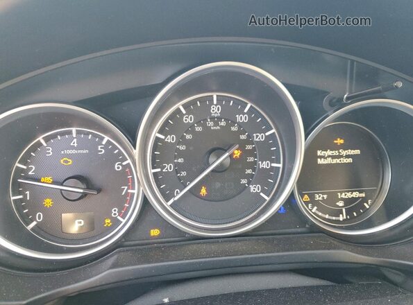 JM3KFBCM3J0435735 2018 MAZDA CX-5 Красный Вид щитка приборов