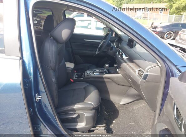 JM3KFBCM3L0838990 2020 MAZDA CX-5 Blue Widok wnętrza z przodu